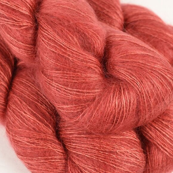 Purl Soho Tussock Yarn 4 Skeins Super Fine Kid Mohair Silk Anjou Pear Colorway - Picture 2 of 4